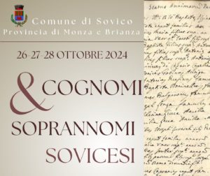 MOSTRA “COGNOMI E SOPRANNOMI SOVICESI”