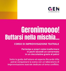 GERONIMOOOO! BUTTARSI NELLA MISCHIA…